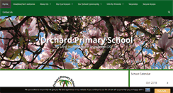 Desktop Screenshot of orchardprimaryschool.com